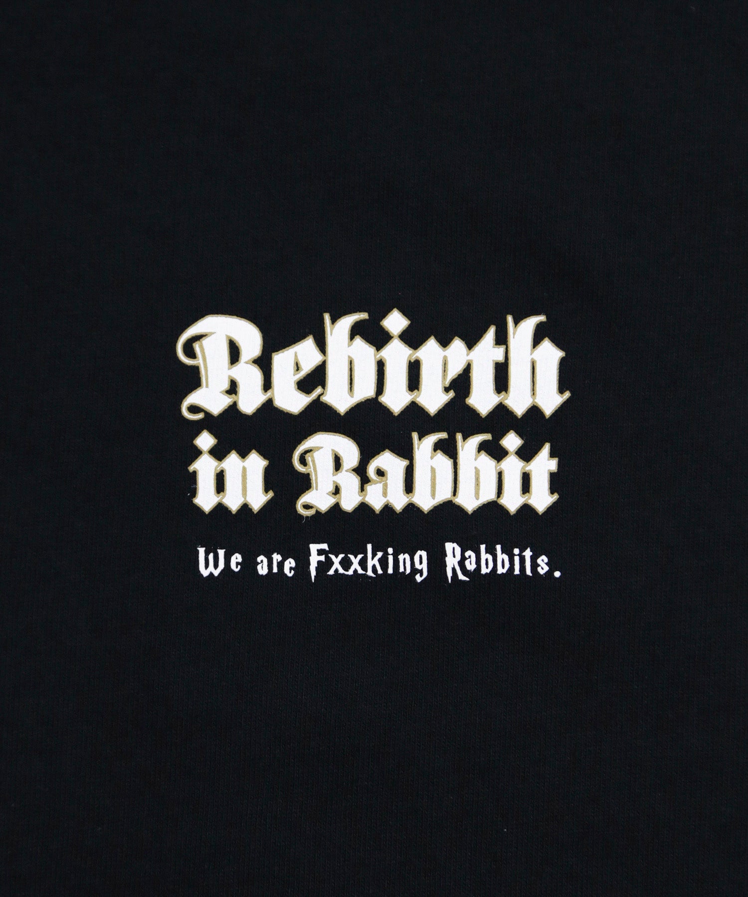 FR2 | Rebirth In Rabbit Tee Black