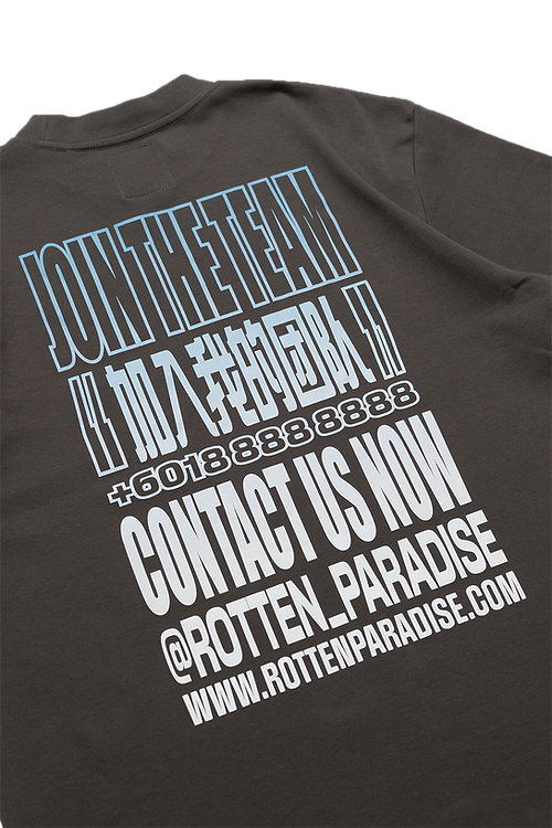 Rotten Paradise | Join the Team Tee Grey