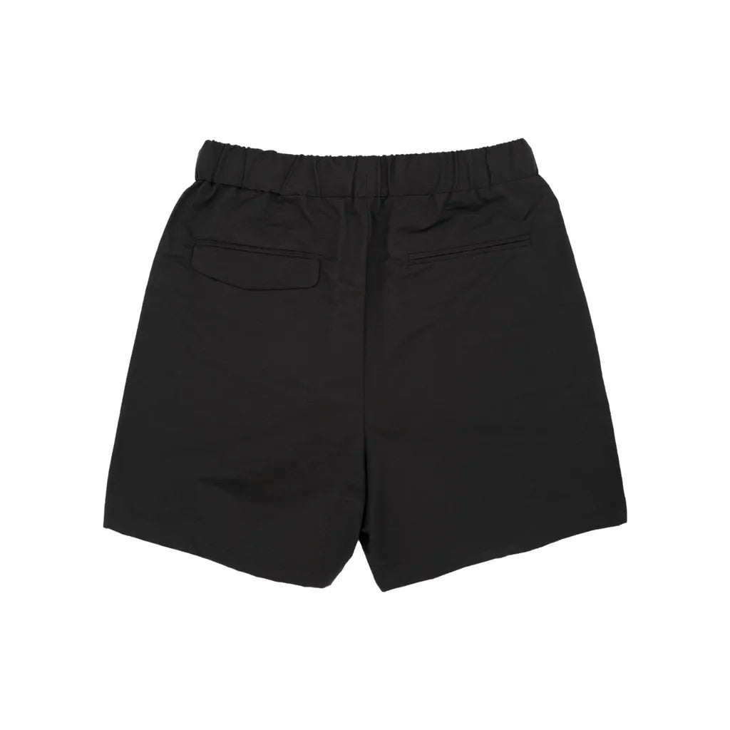 ATTN | Belted Bermuda Shorts Black
