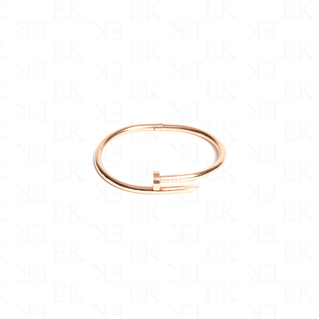 Nail Bracelet Rose Gold