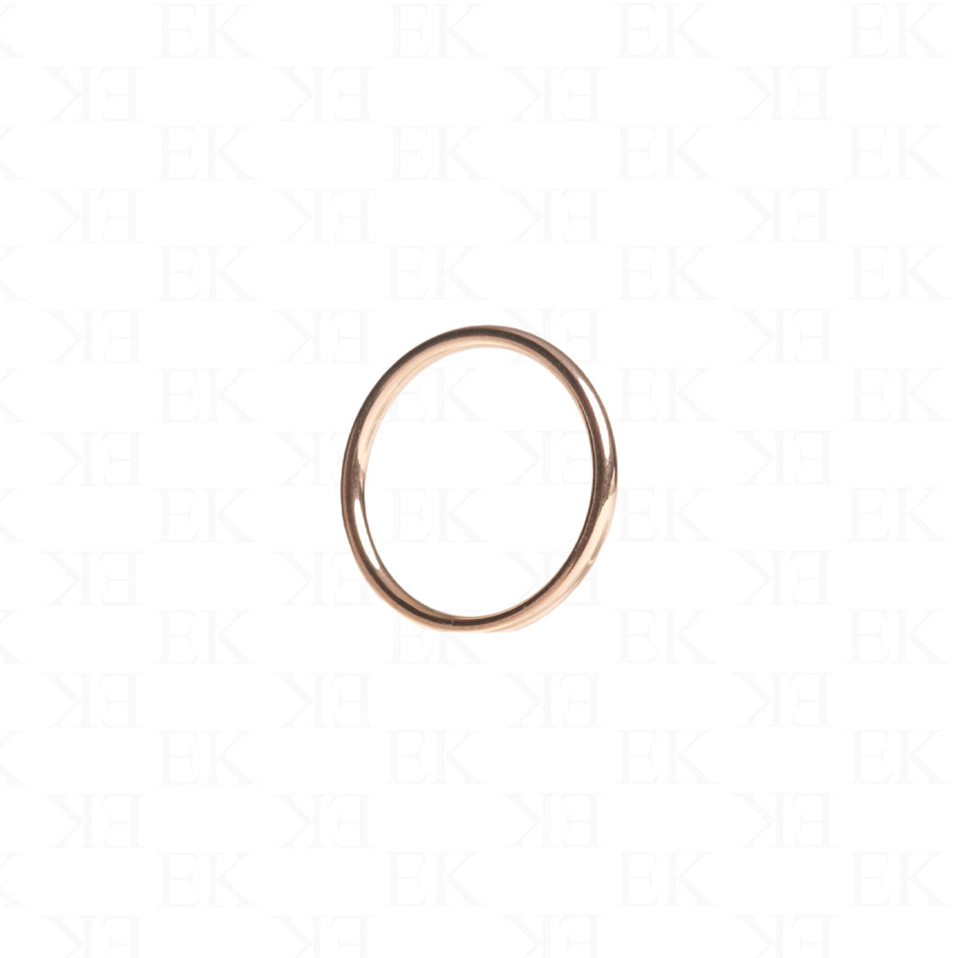 Daily Titanium Ring Rose Gold