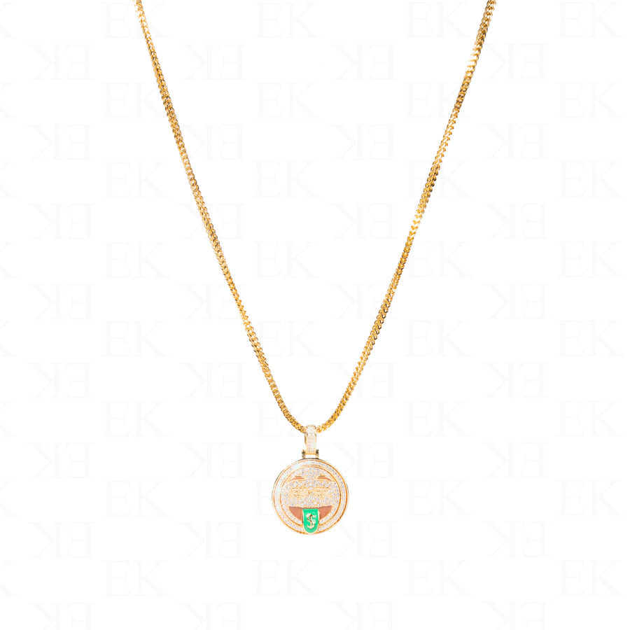 Dollar Manner Necklace Gold