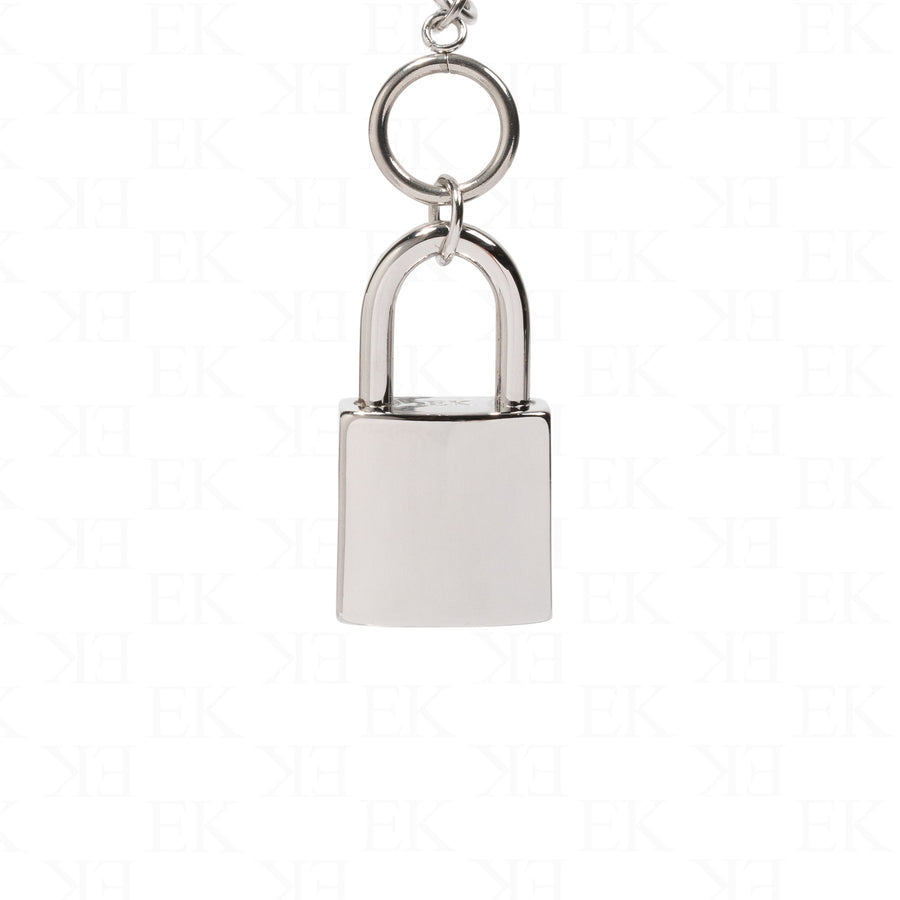 Lock Necklace Silver