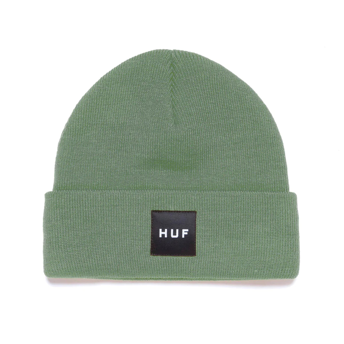 HUF | Essential Box Logo Cuff Beanie Basil
