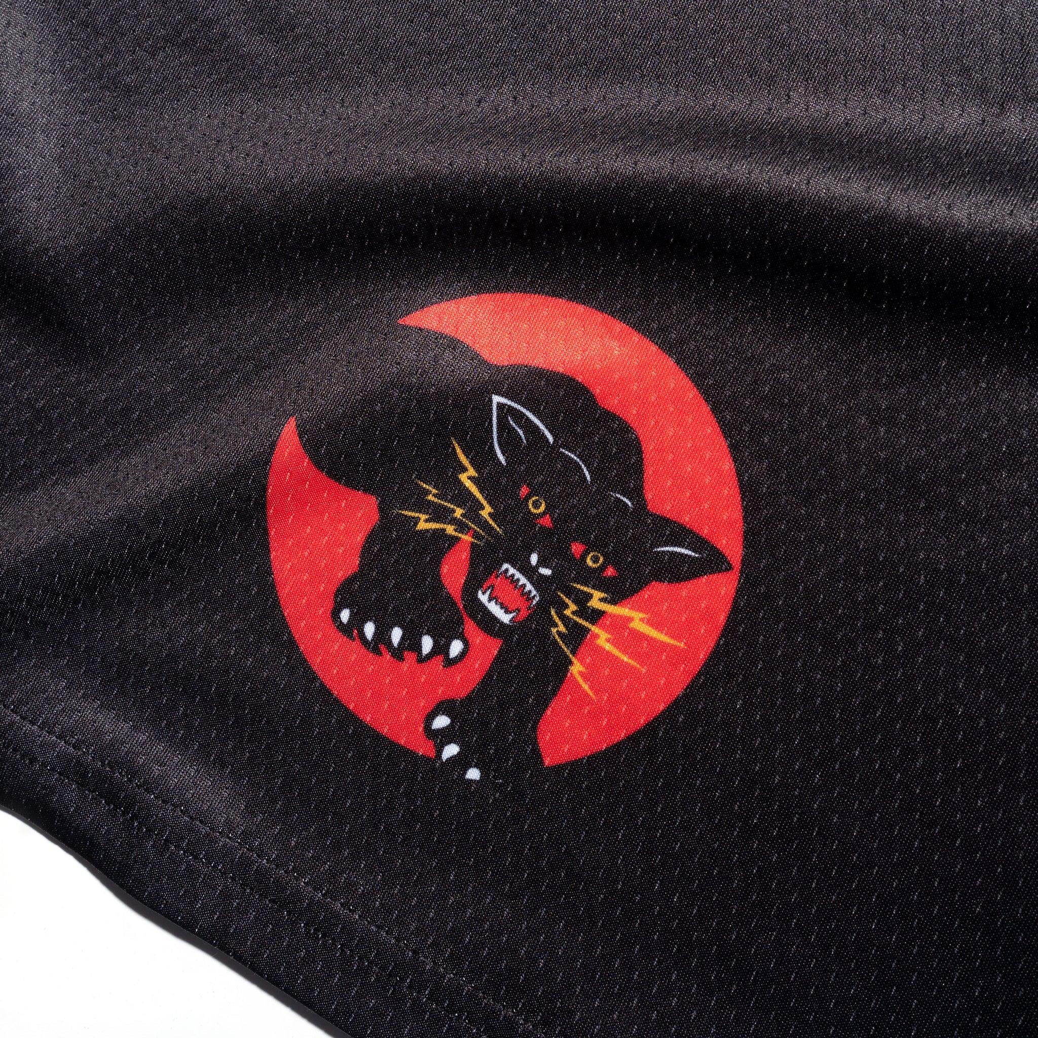 Against Lab x Dominate Patch Mesh Jersey Black !