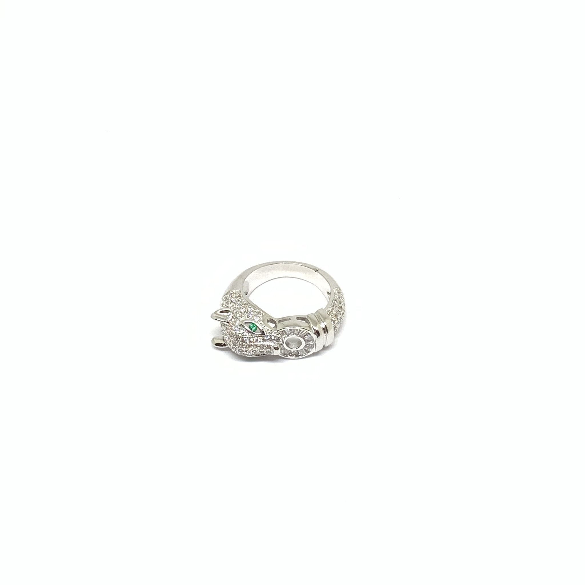 Panther Ring Silver