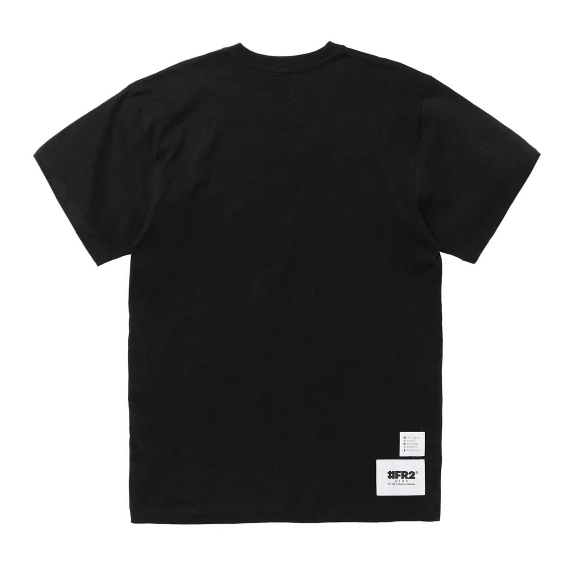 FRC3132 Sakura Embroidery #FR2 Logo Tee Black