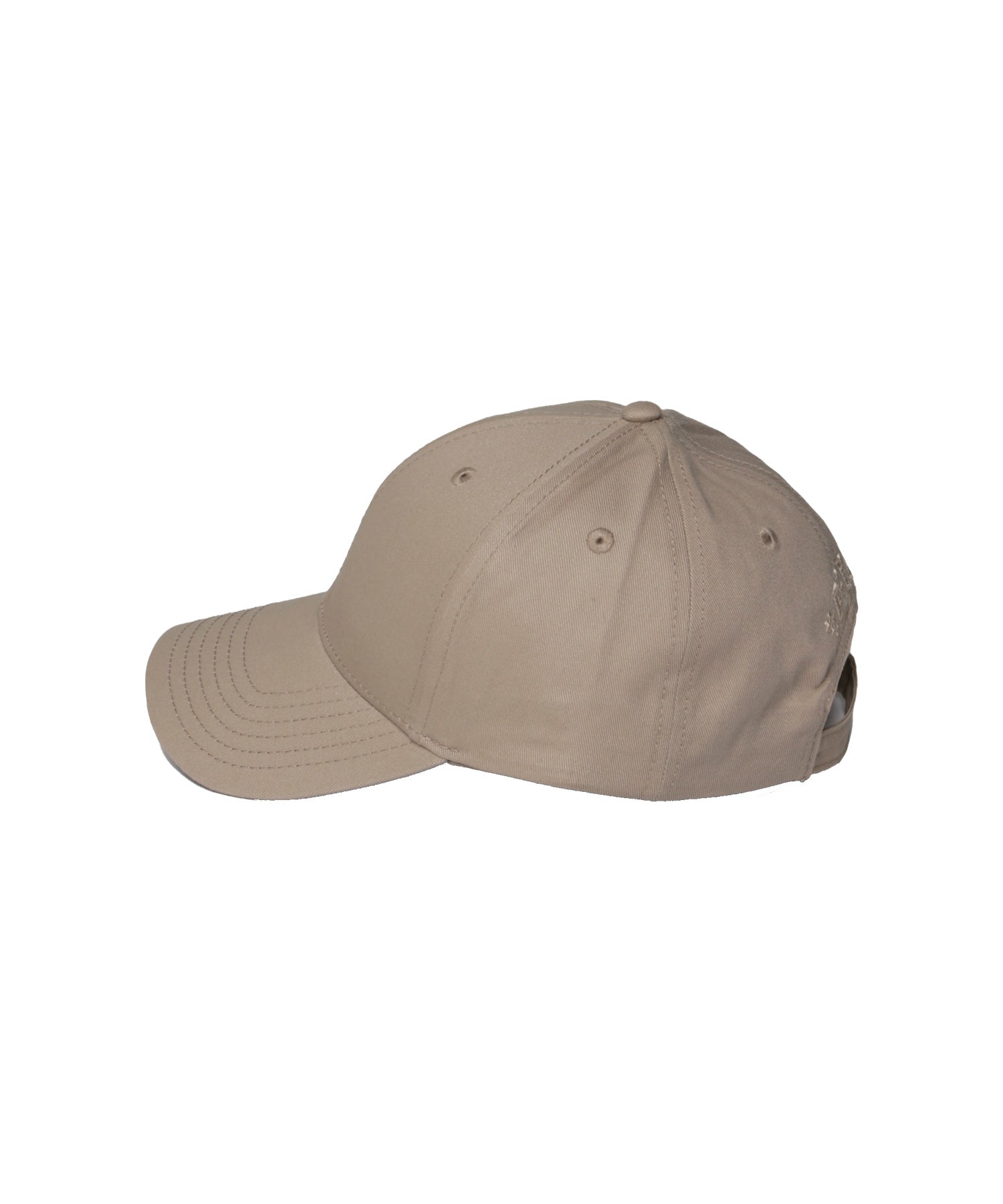 FRA1572 Rabbits Icon Six Panel Cap Beige