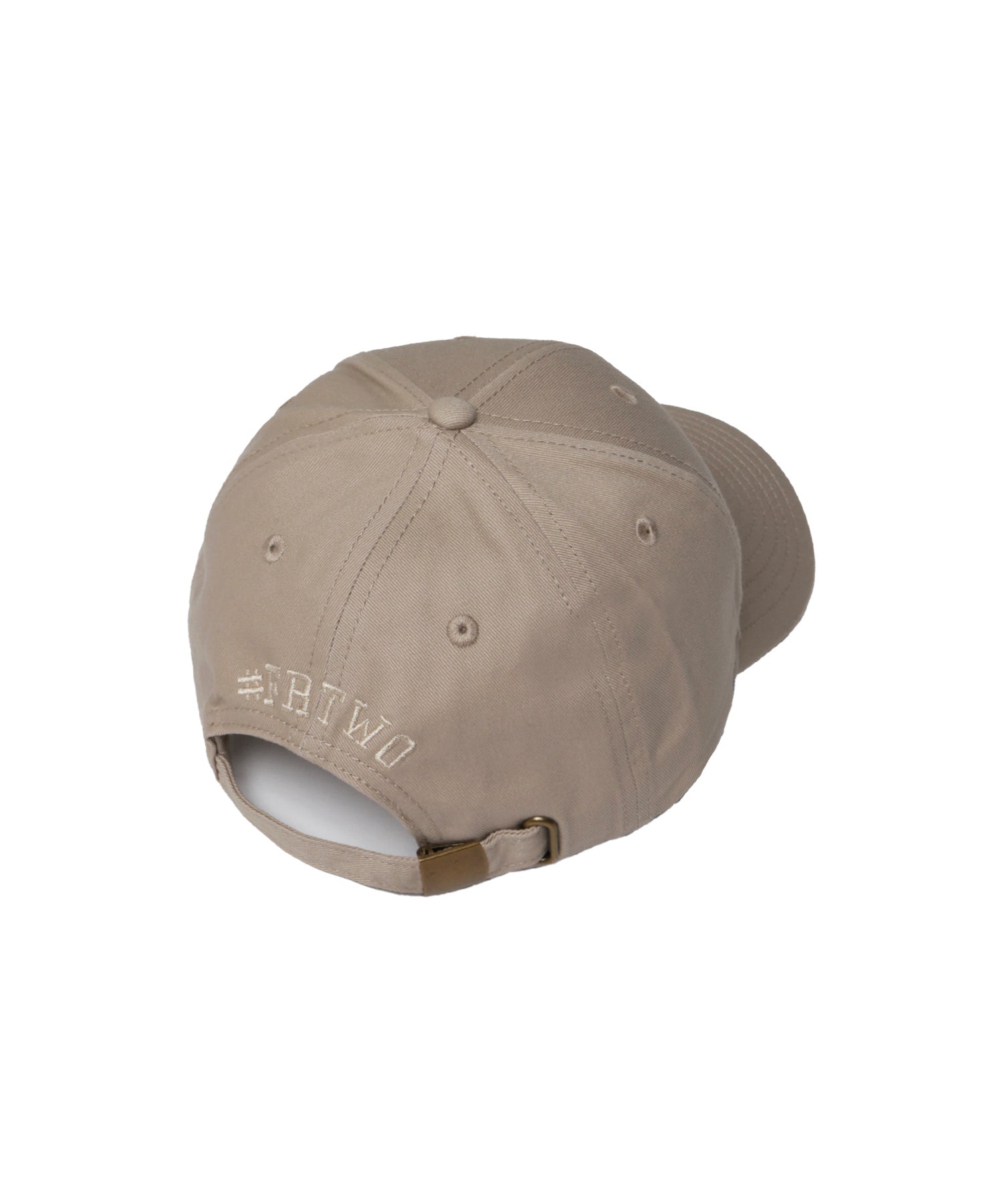 FRA1572 Rabbits Icon Six Panel Cap Beige