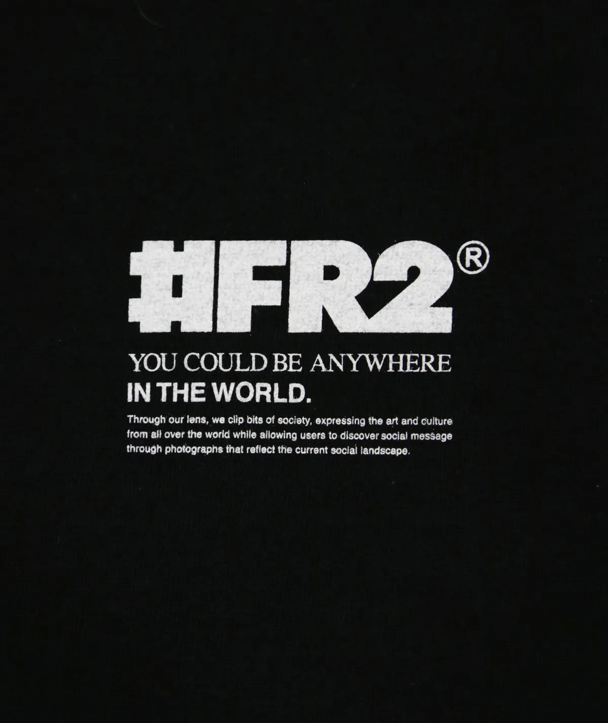 FRC3150 #FR2 Photo IV Tee Black