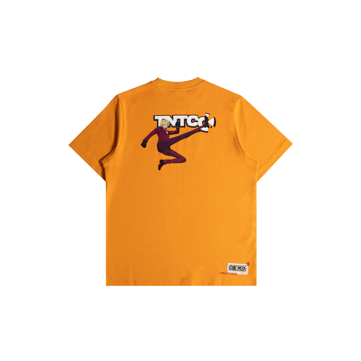 TNTCO x OnePiece Sanji Tee Orange !