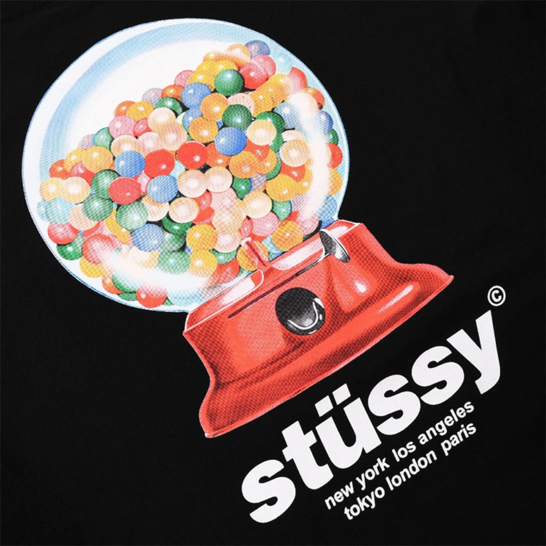 Stussy | Gumball Tee Black