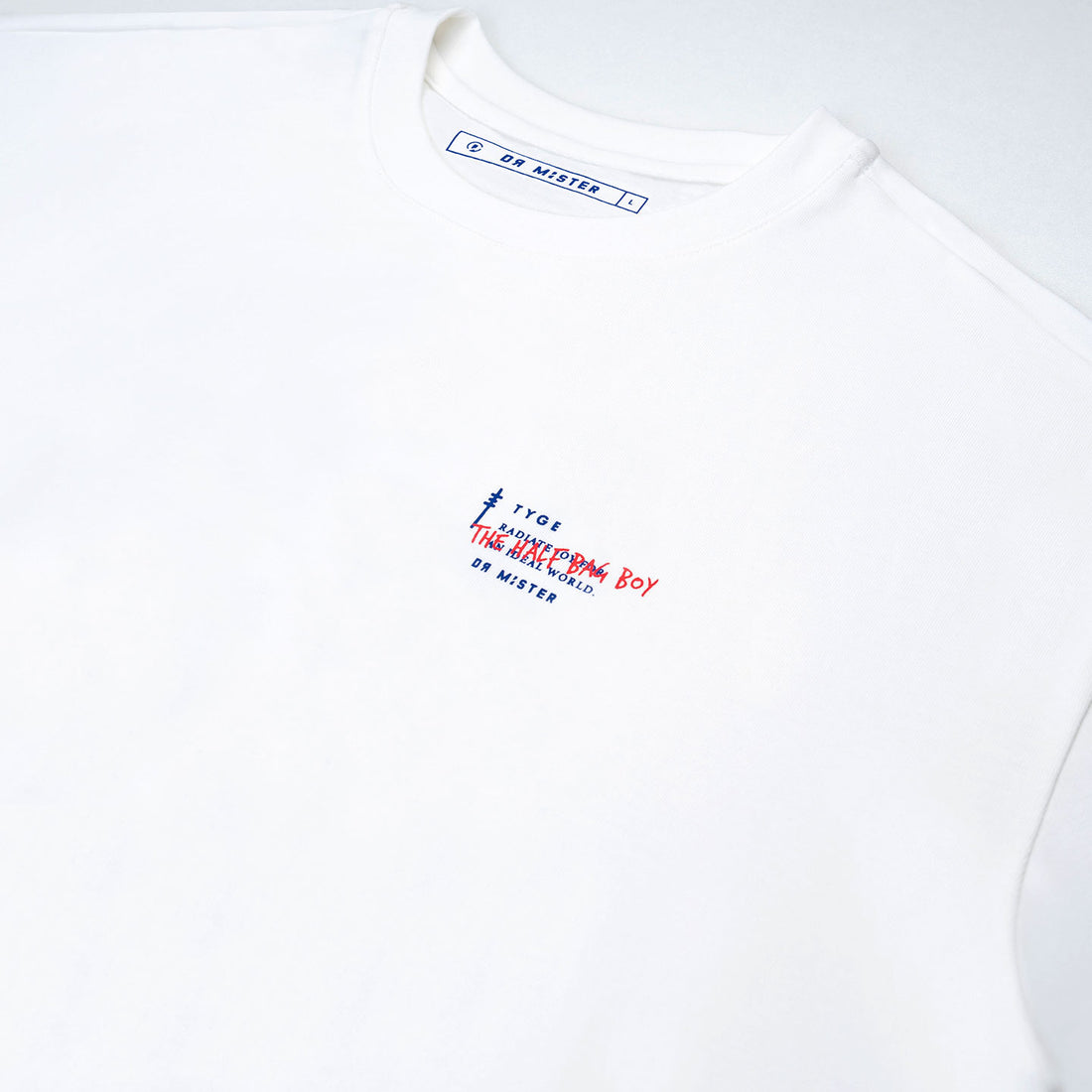 Dr Mister | Ideal World Broad Tee White