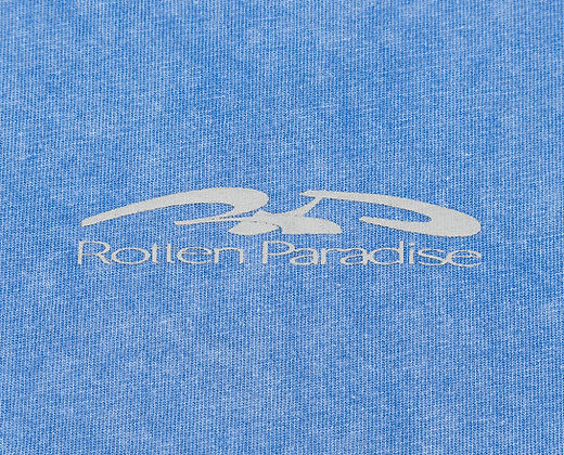 Rotten Paradise | Mini Logo Tee Blue