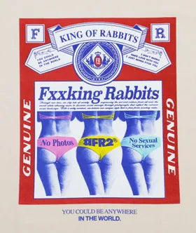 FR2 | King Of Rabbits Pigment Tee Beige