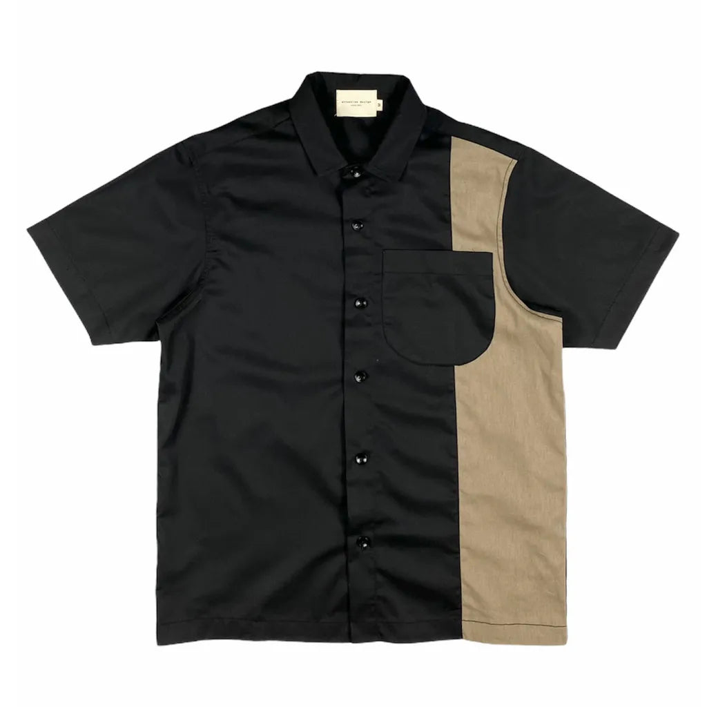 Two Tone Block Panel Shirt