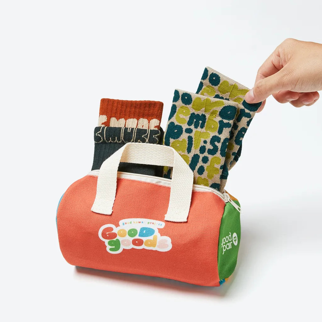 GP | Mini Duffle Bag + 2 Pairs Socks Gift Set