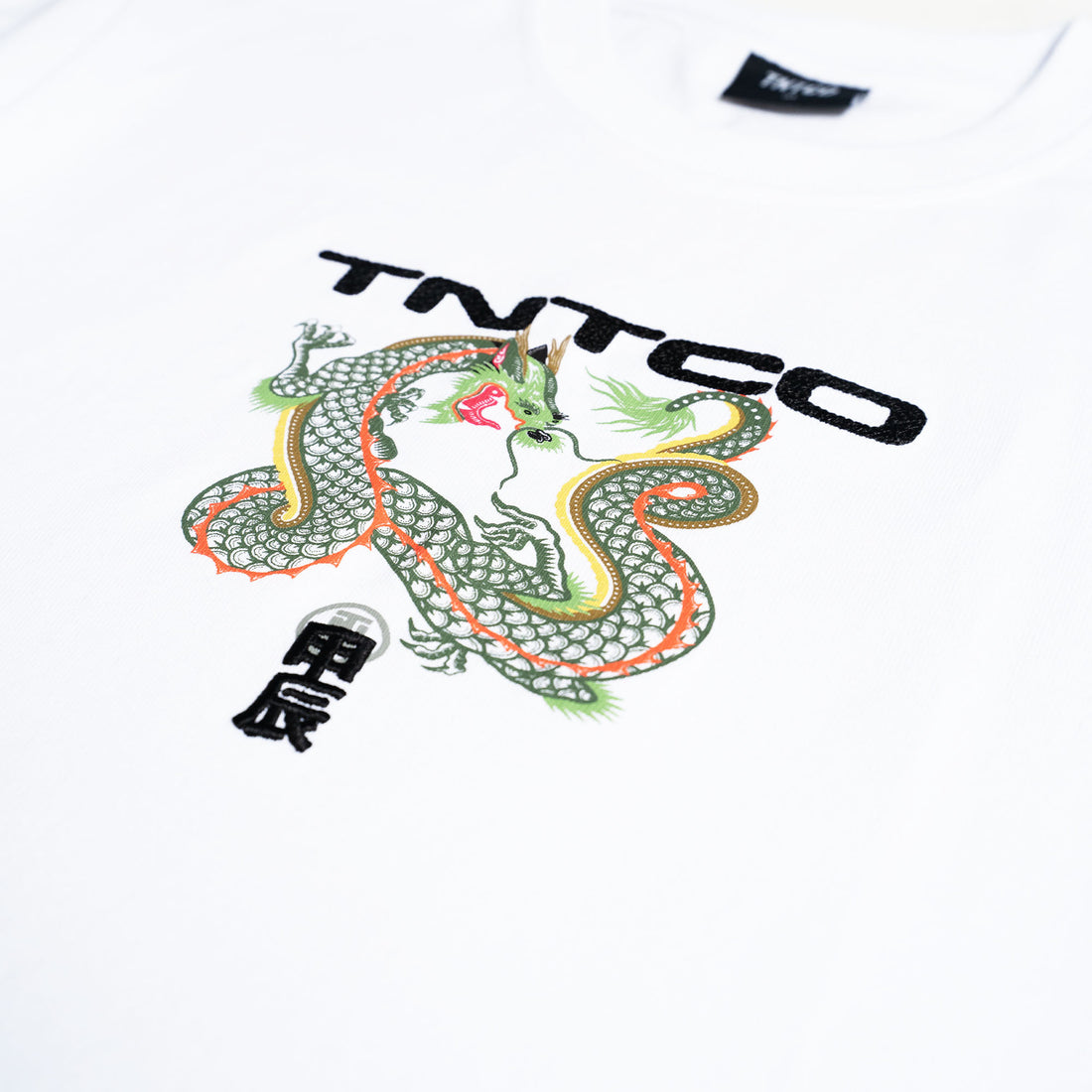 TNTCO | Wooden Dragon Tee White