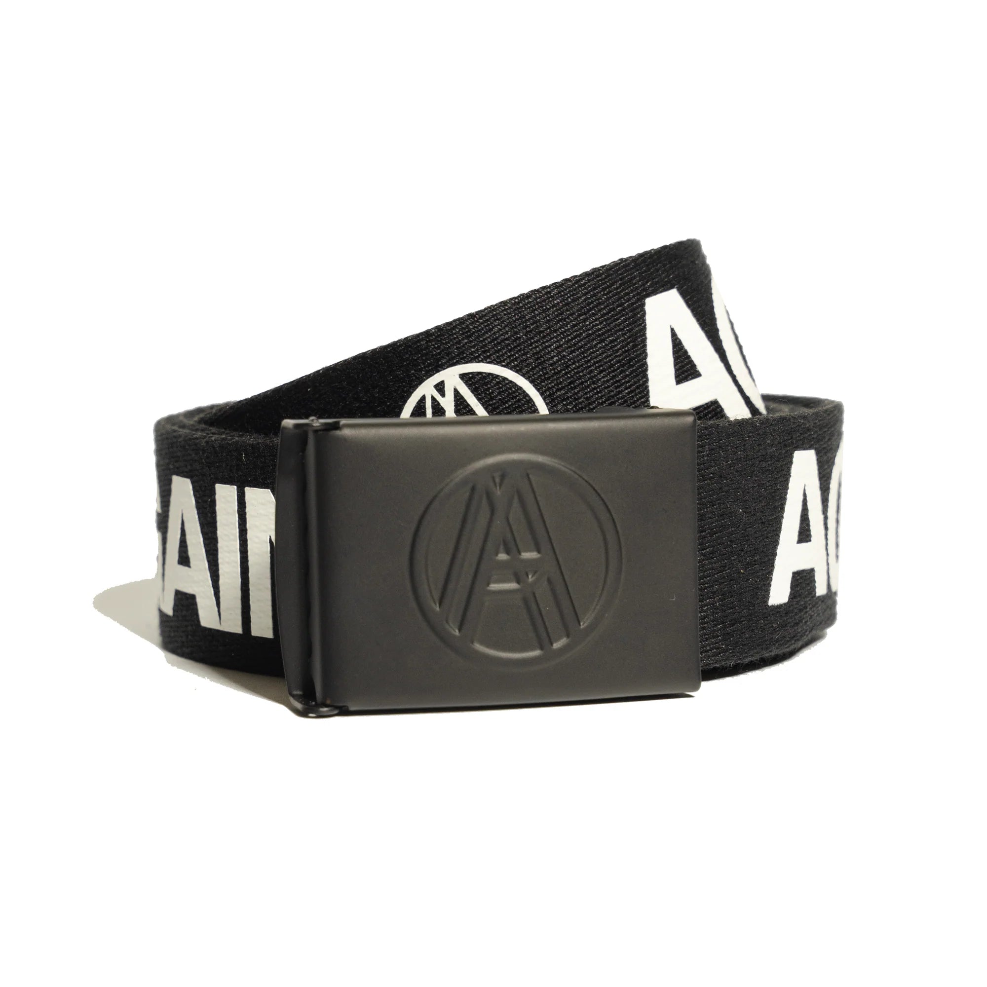 Against Lab| Logo Belt Black