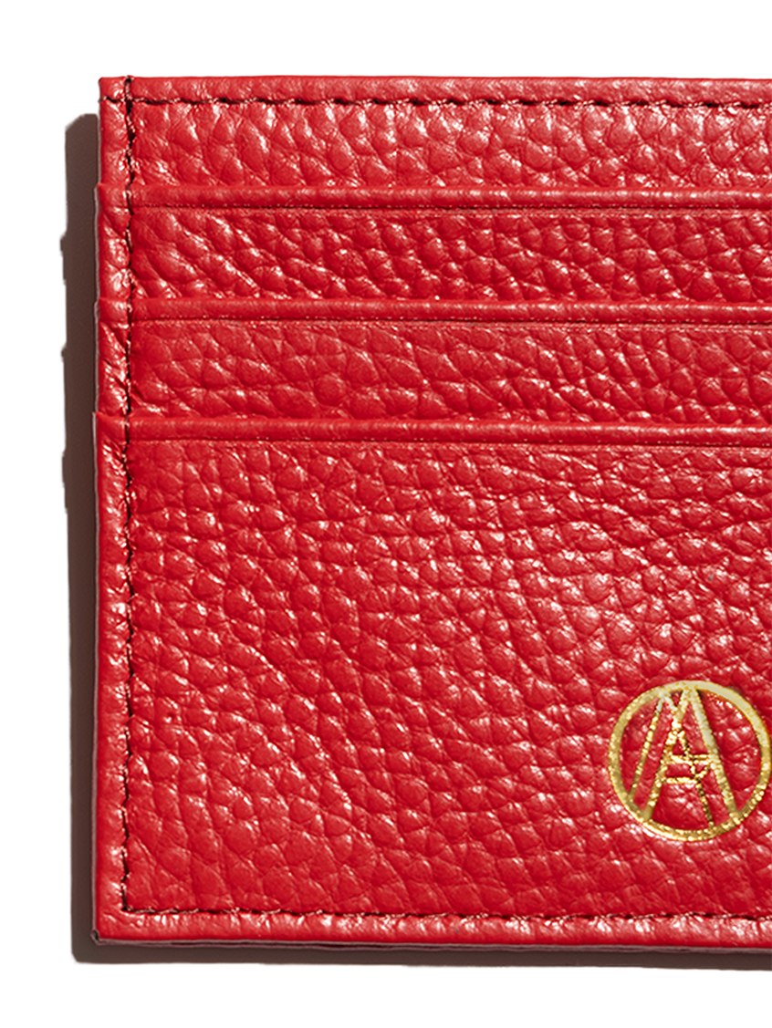 Card Holder Red