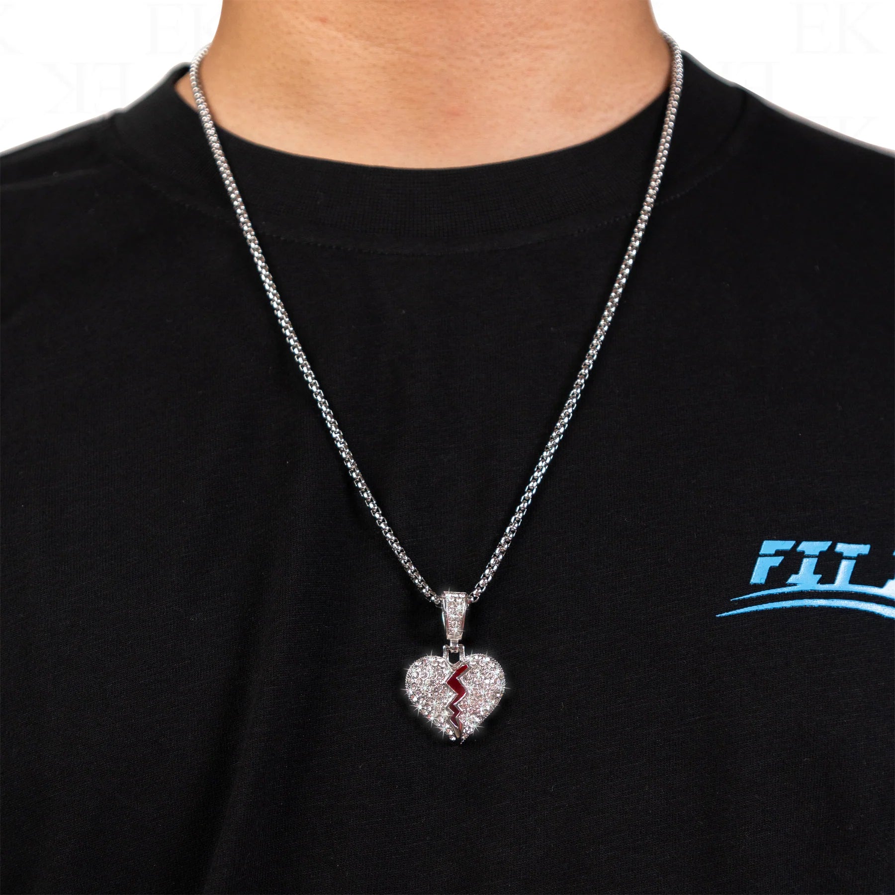 EK | Heartbreaker Necklace Silver