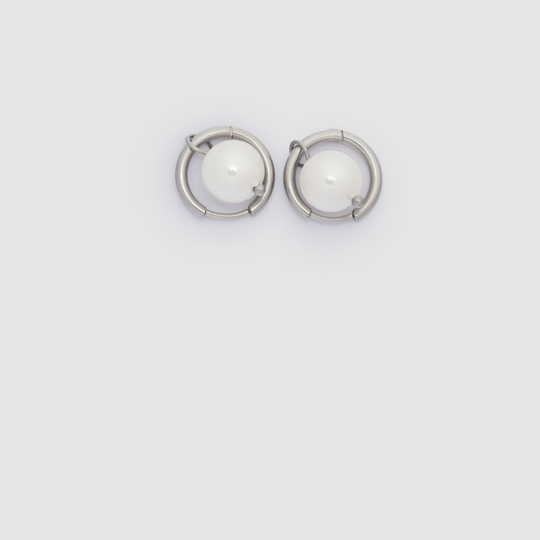 Pearl Earring Silver [Pair]