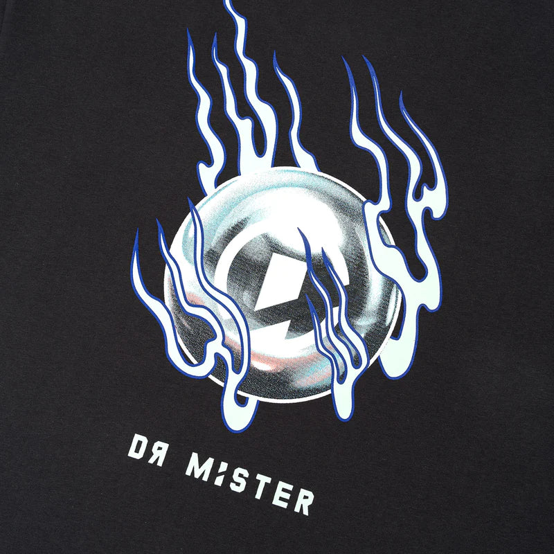 Dr Mister | Flaming Pearl Broad Tee Grey