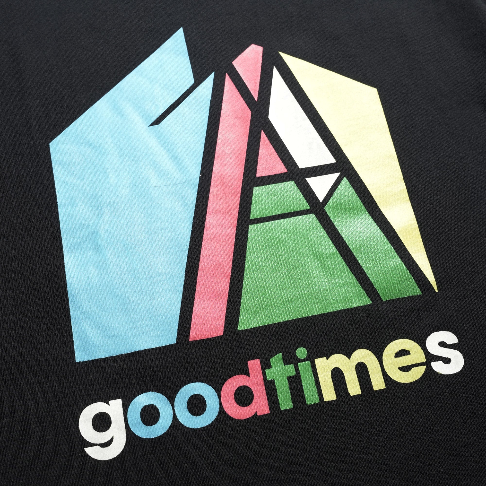 Against Lab x Good Times Logo Tee Black