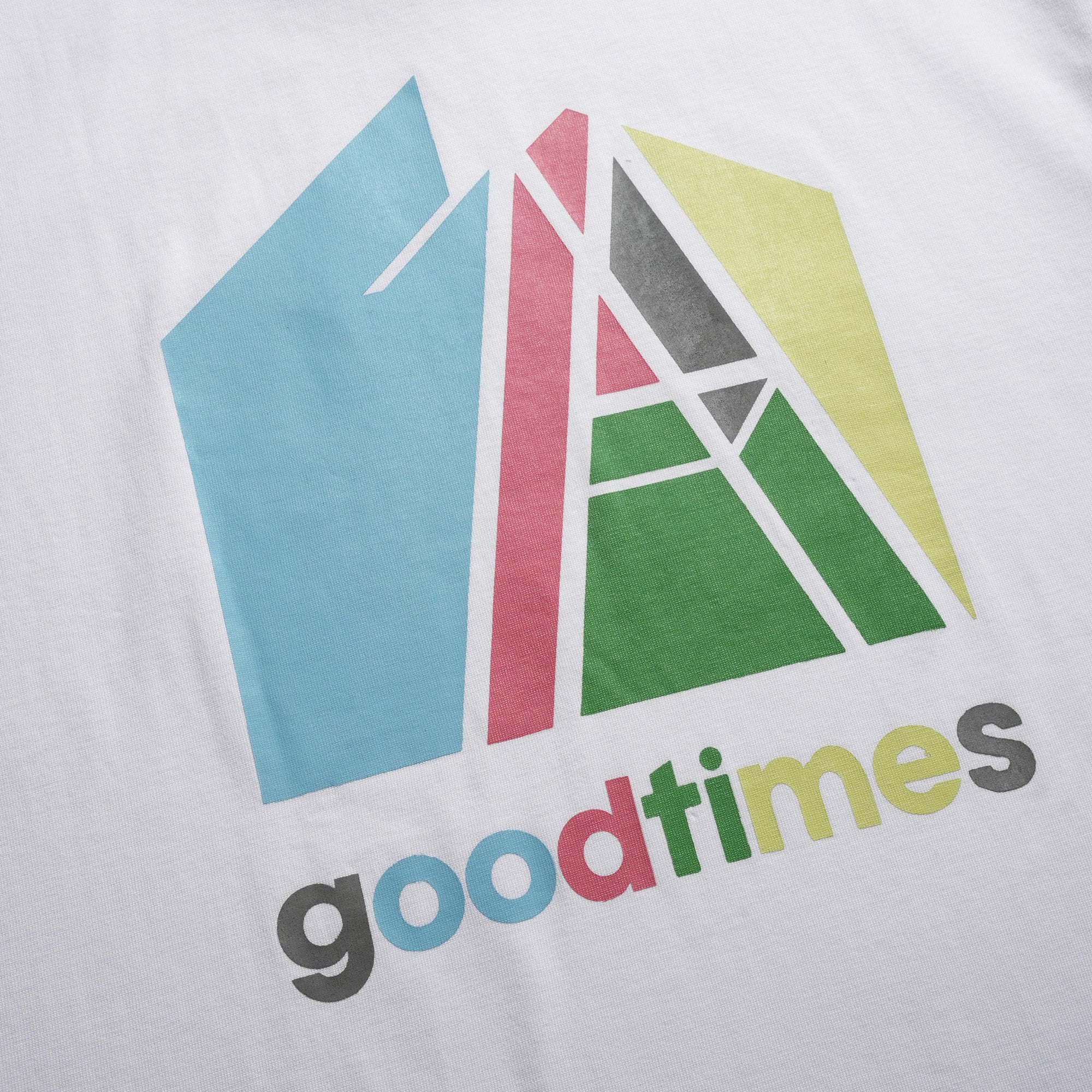 Against Lab x Good Times Logo Tee White