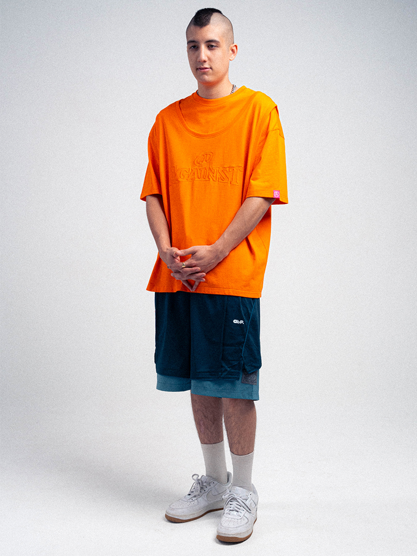 Ball Layered Tee Orange