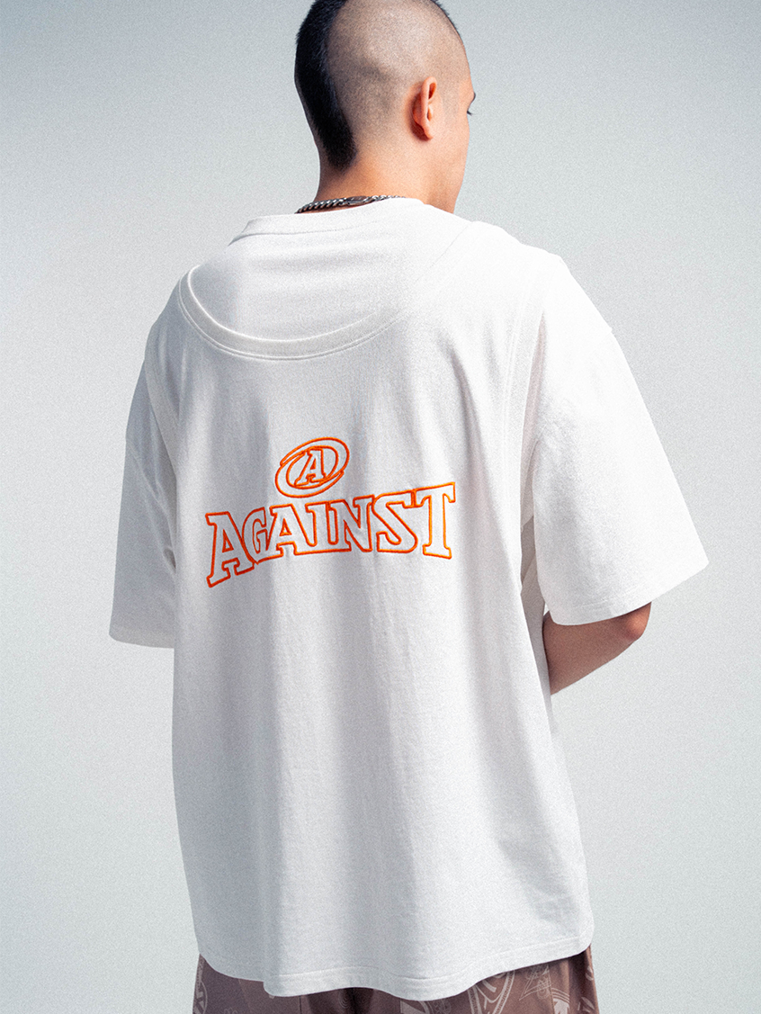 Ball Layered Tee White