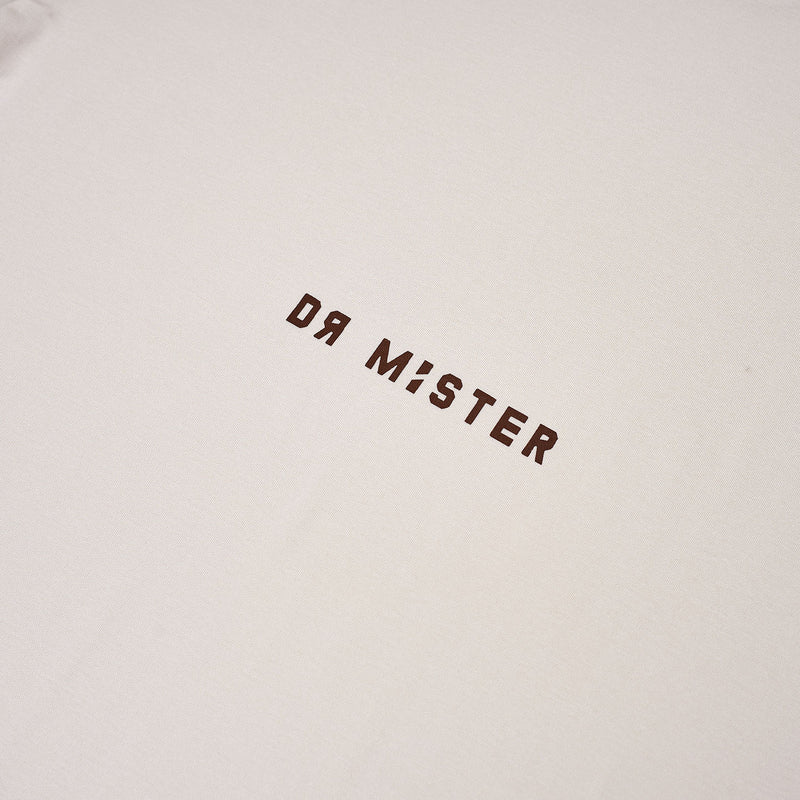 Dr Mister | College Oversized Tee Beige