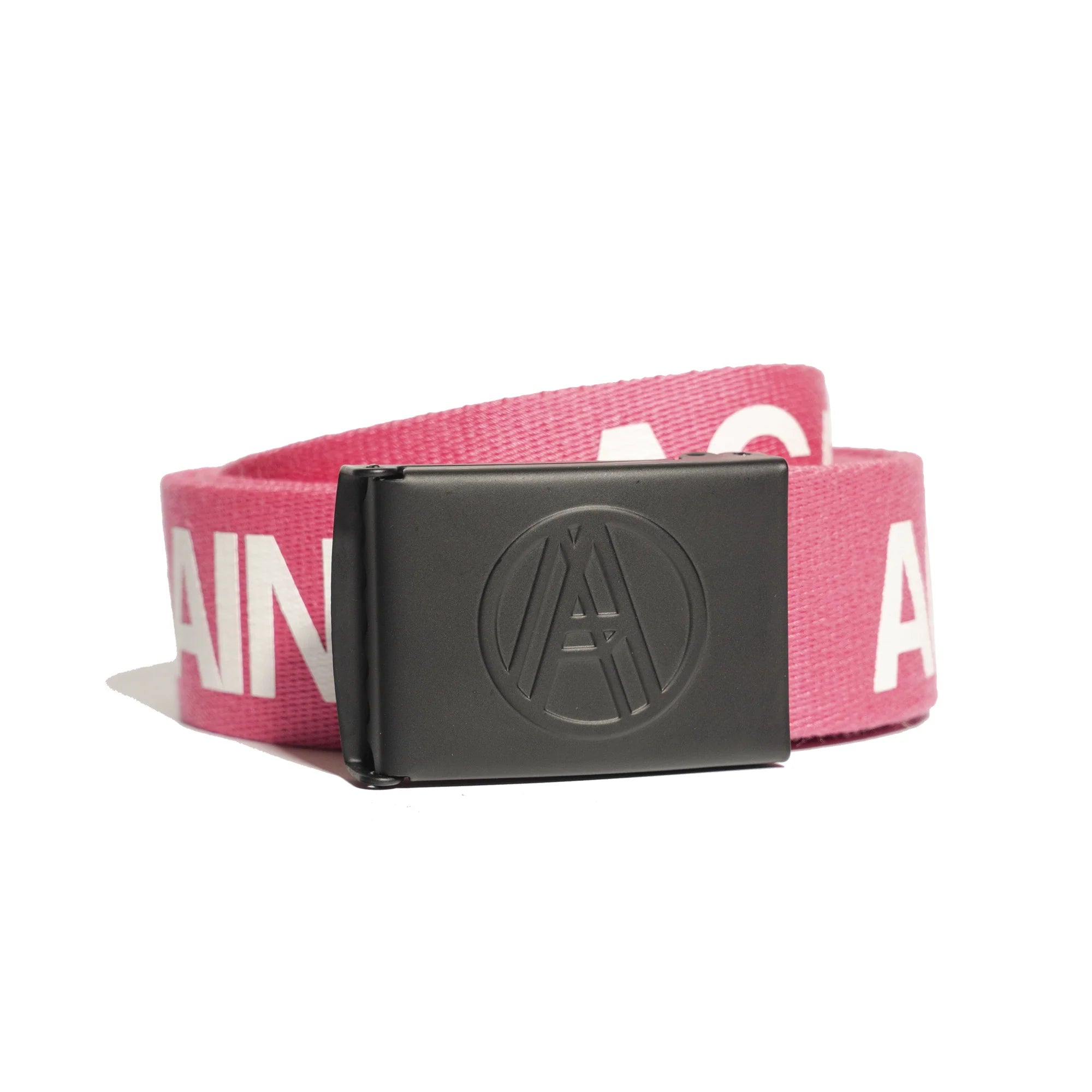Against Lab| Logo Belt Pink