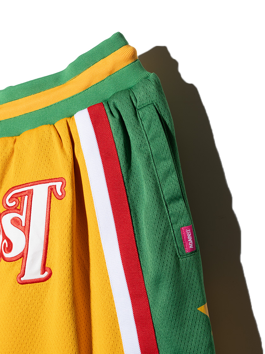 Rasta All Star Shorts Yellow