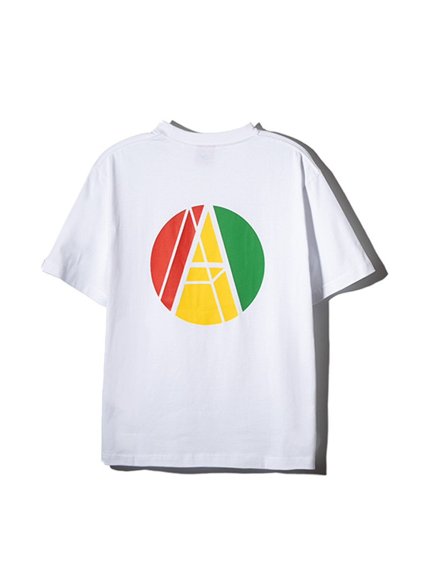 Rasta Logo Tee White