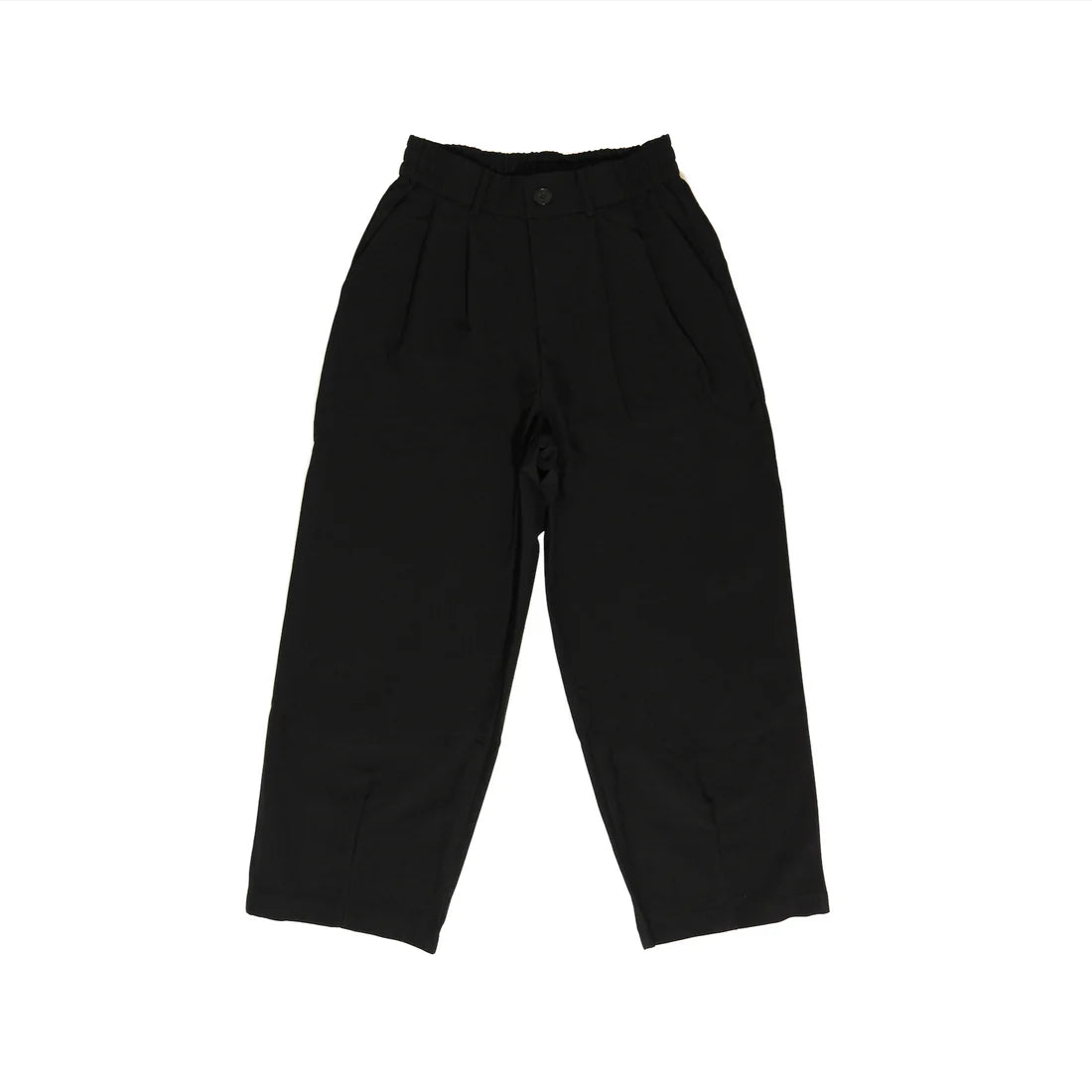 Pleated Pants Black