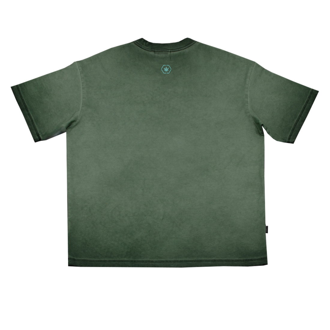 Stoned | Blessed Logo Washed Tee Green