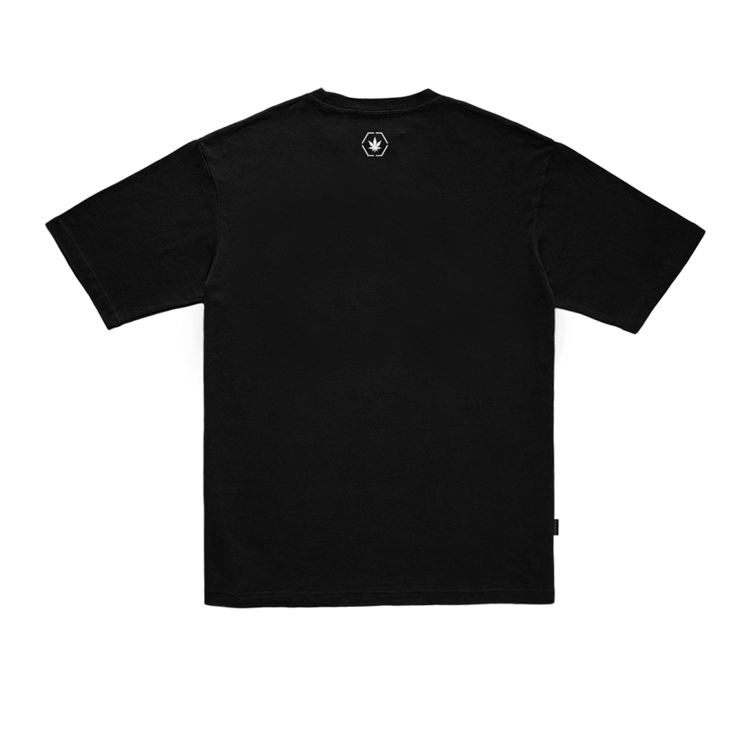 Stoned | Blessed Reflective Logo Tee Black