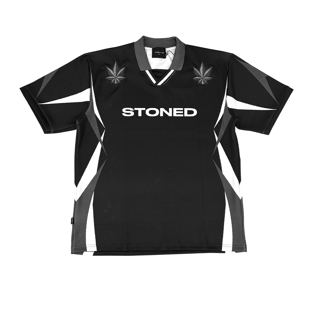 Stoned | Classic Retro UIP Jersey Black/Grey