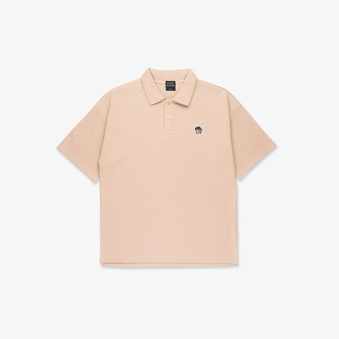 Dr Mister | Patched Polo Tee Beige