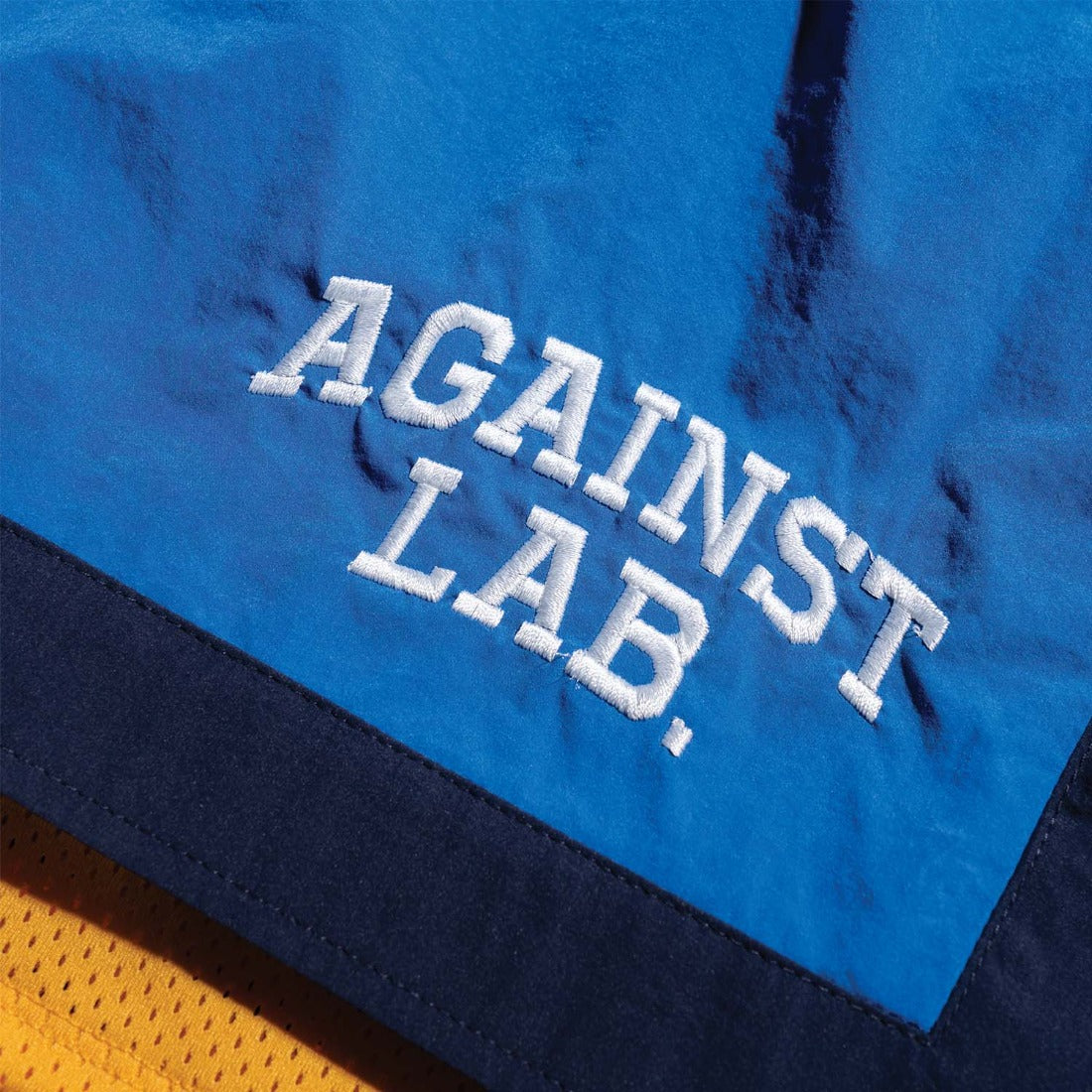 Against Lab | Varsity Layered Shorts Navy