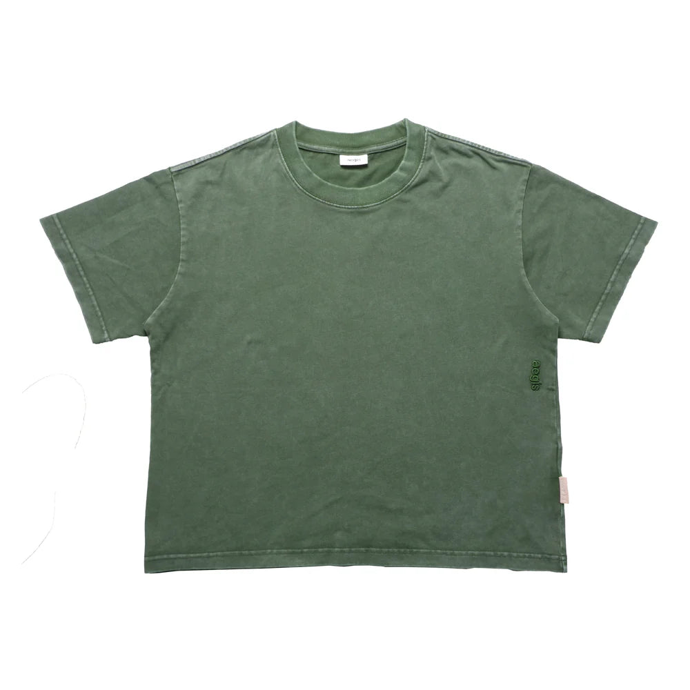 Grr Washed Crop Tee