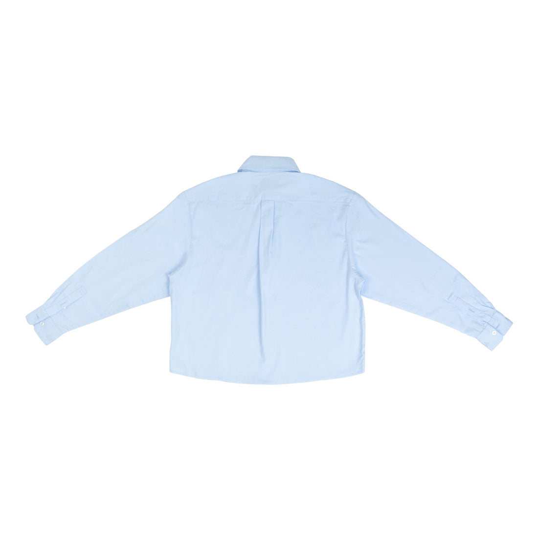 Flametongue Crop Shirt Blue