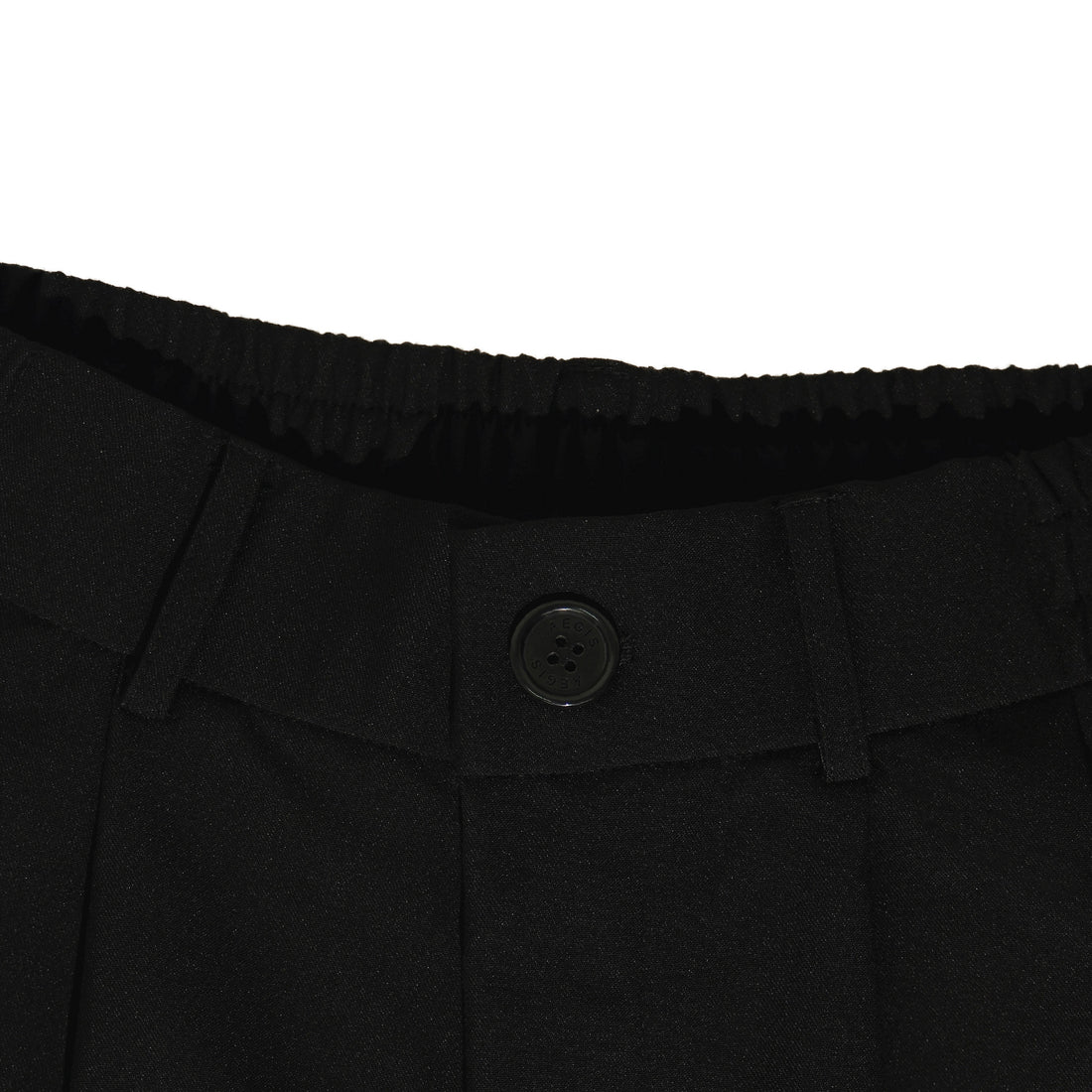 Pleated Pants Black