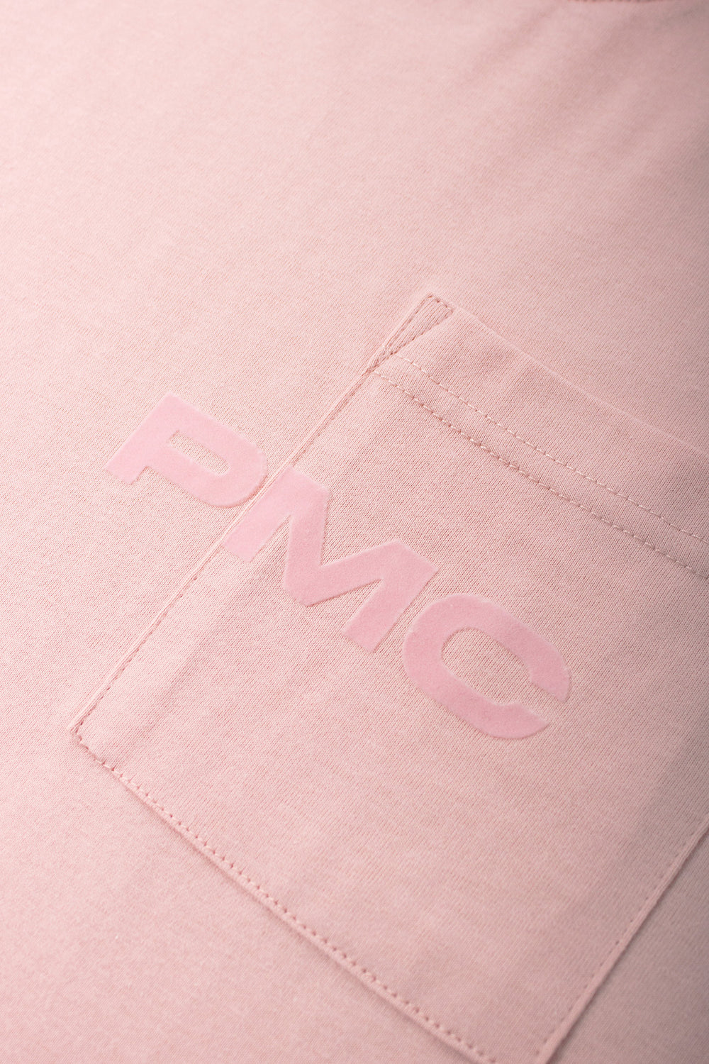 PMC | Prime Logo Flock Pocket Tee Dusty Pink