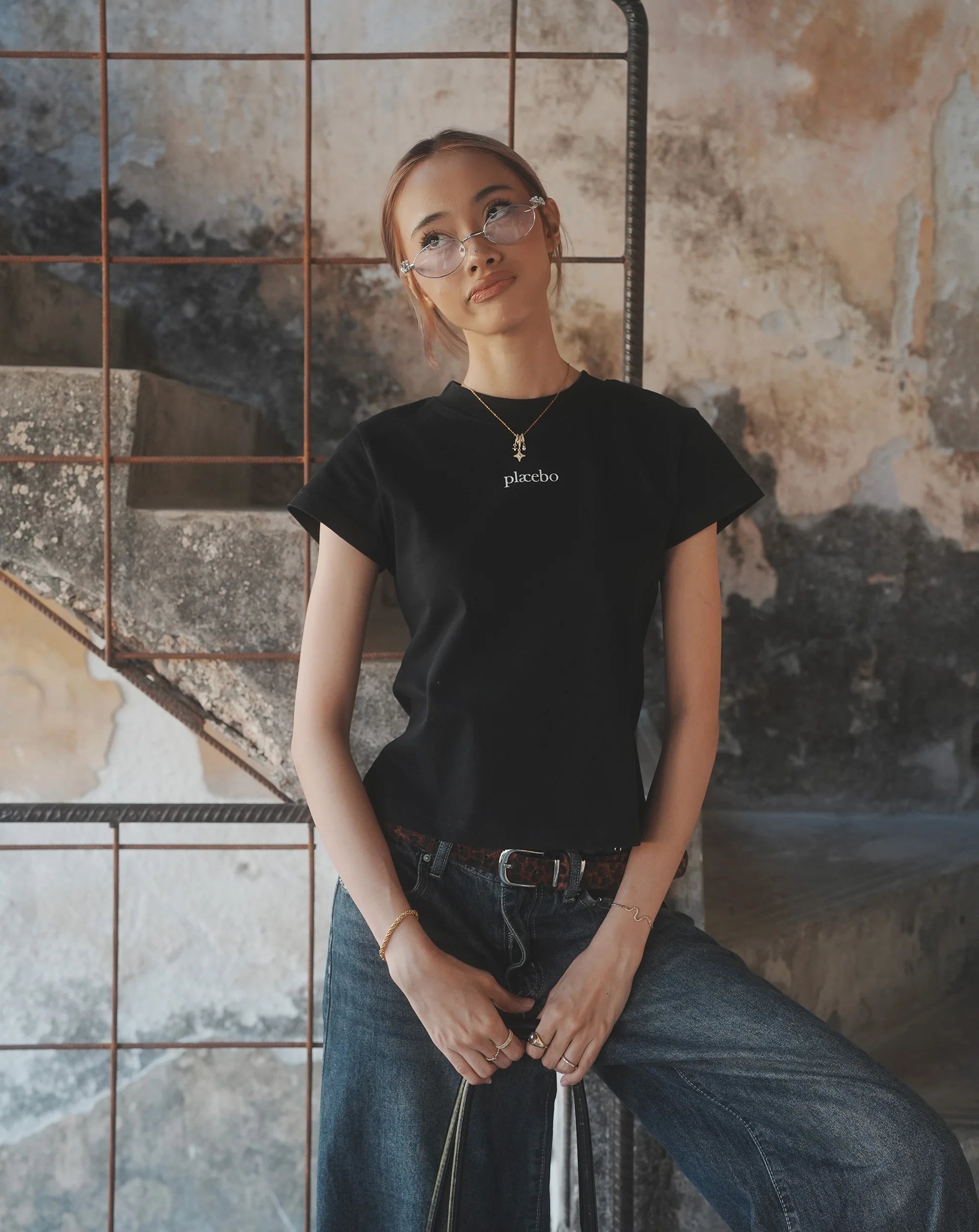 "Logo" Baby Tee (W)