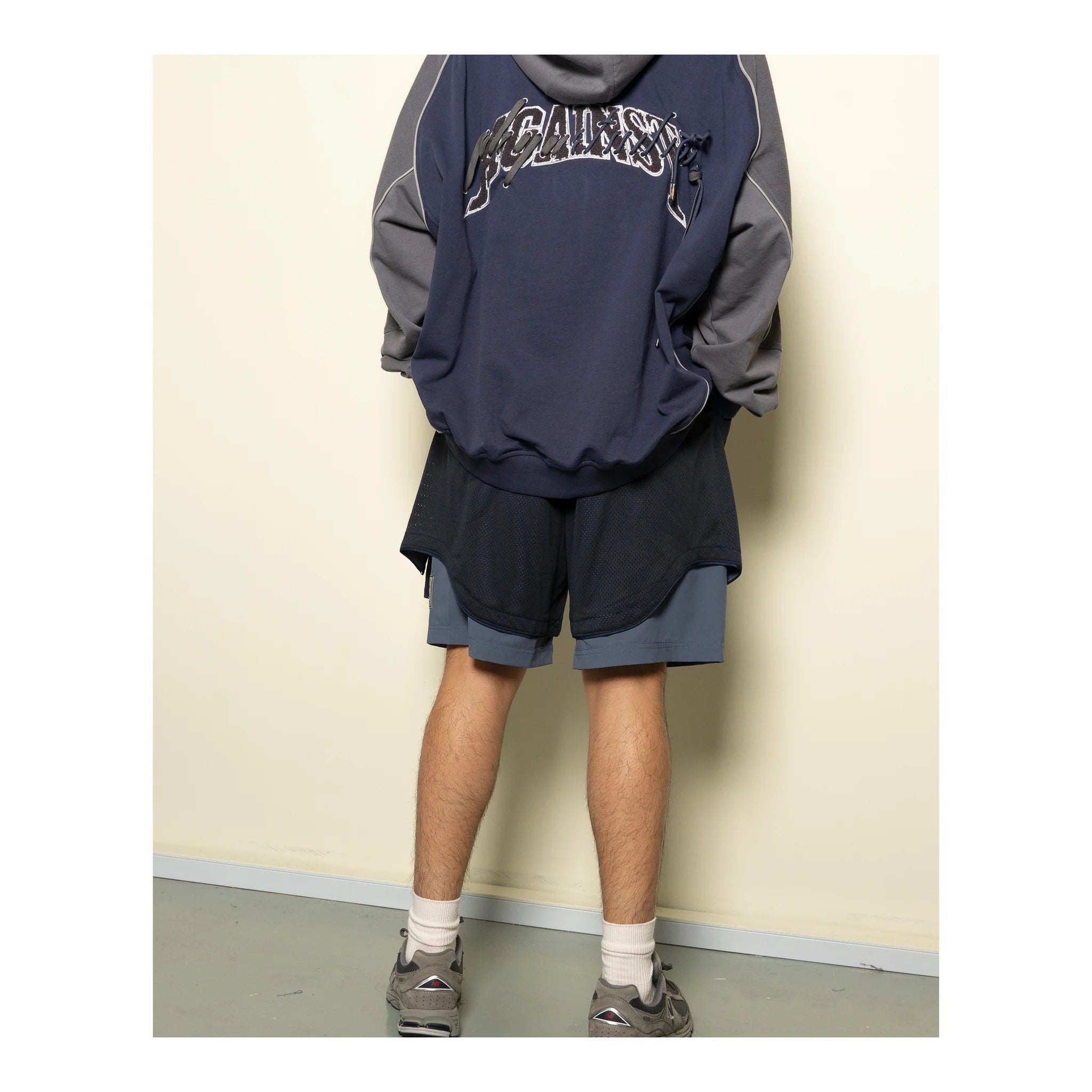 Against Lab | abp. Ball Shorts Navy