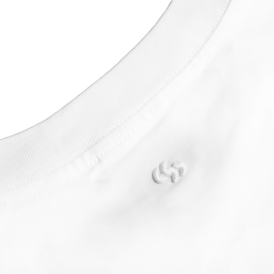 "Plain" White Tee