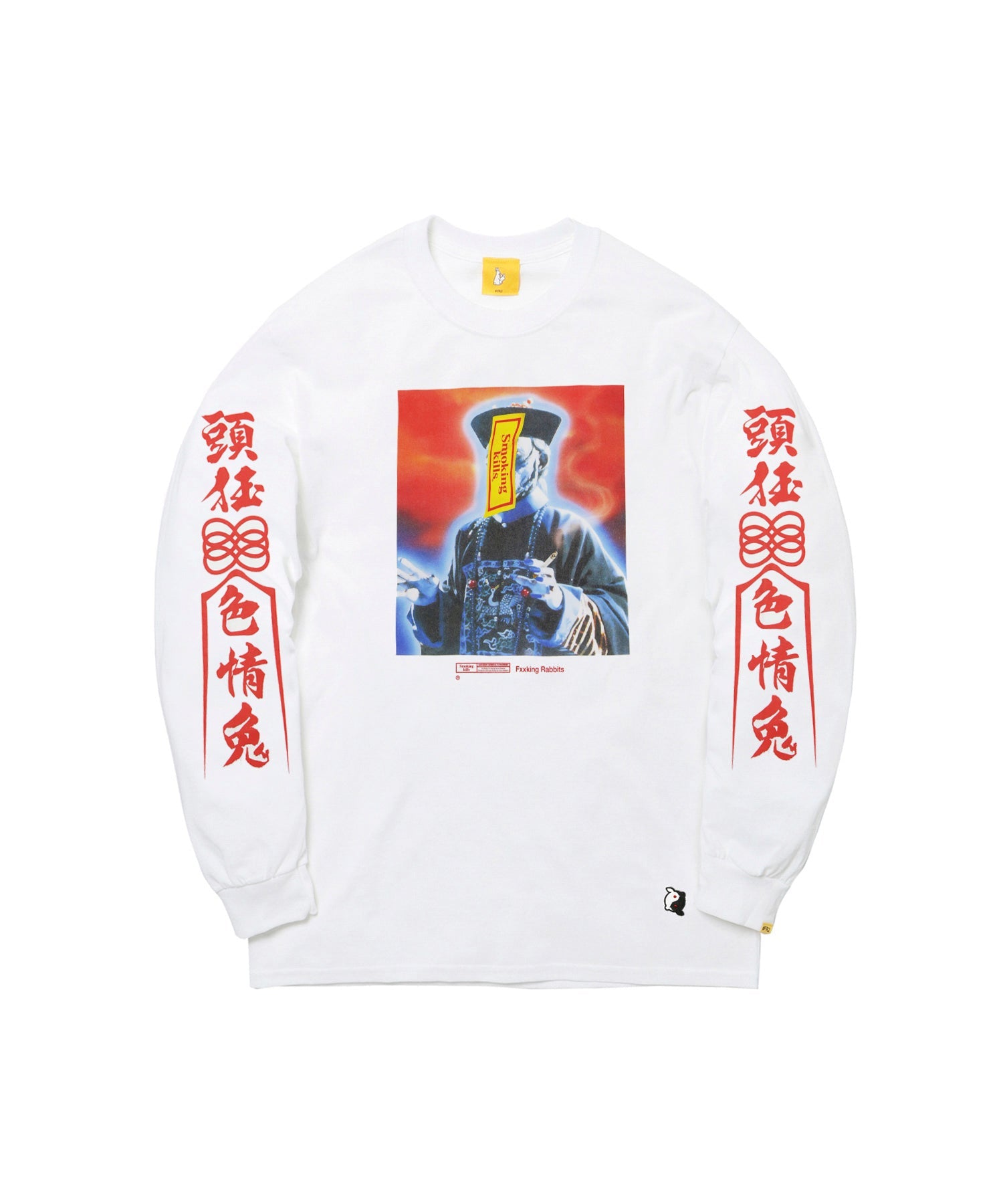 FR2 | The Zombie Long Sleeve Tee White