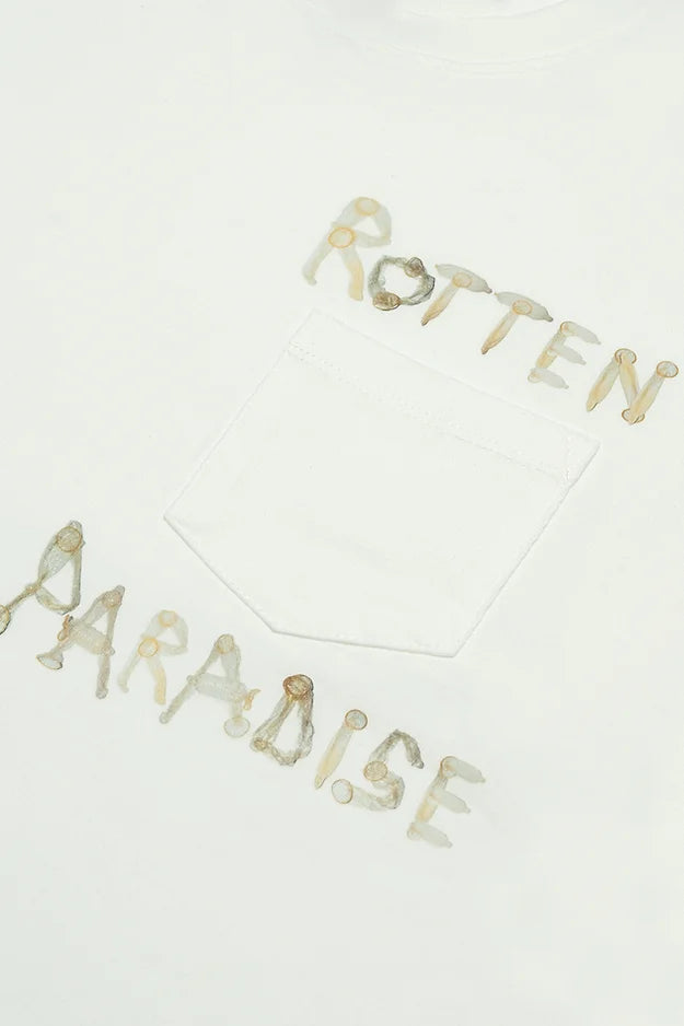 Rotten Paradise | Safety Pocket Tee White